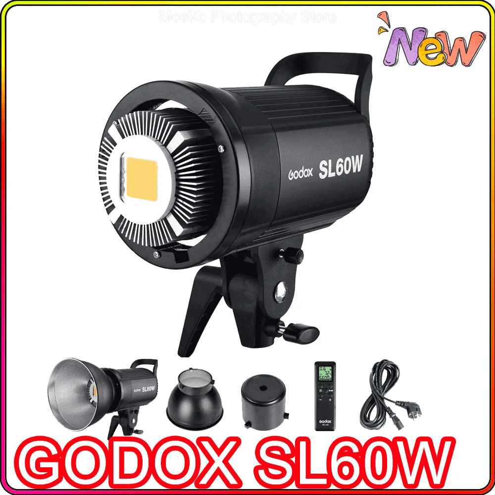 Godox SL60W SL-60W LED Video Light (Daylight-Balanced) for Photography Studio Accessories Youtube Live
Godox SL60W SL-60W LED Video Light (Daylight-Balanced) for Photography Studio Accessories Youtube Live