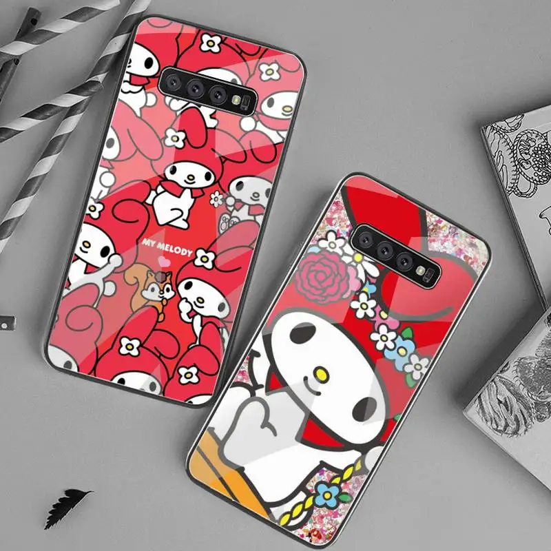 Cartoon Sanrio My Melody Phone Case Tempered Glass For Samsung S20 Ultra S7 S8 S9 S10 Note 8 9 10 Pro Plus Cover
Cartoon Sanrio My Melody Phone Case Tempered Glass For Samsung S20 Ultra S7 S8 S9 S10 Note 8 9 10 Pro Plus Cover