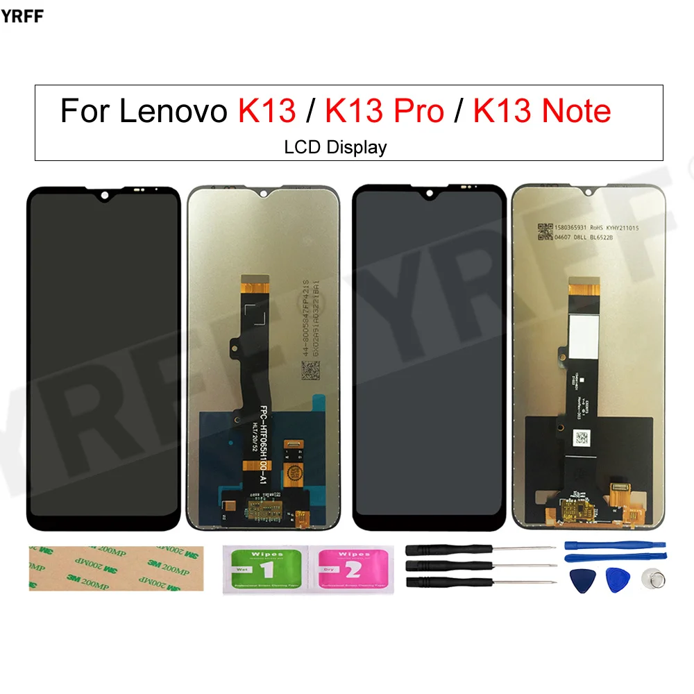 For Lenovo K13 Note/K13 Pro LCD Display+Touch Screen Digitizer Assembly For Lenovo Lemon K13 Pro XT2129-3 LCD Screens+Tools
For Lenovo K13 Note/K13 Pro LCD Display+Touch Screen Digitizer Assembly For Lenovo Lemon K13 Pro XT2129-3 LCD Screens+Tools