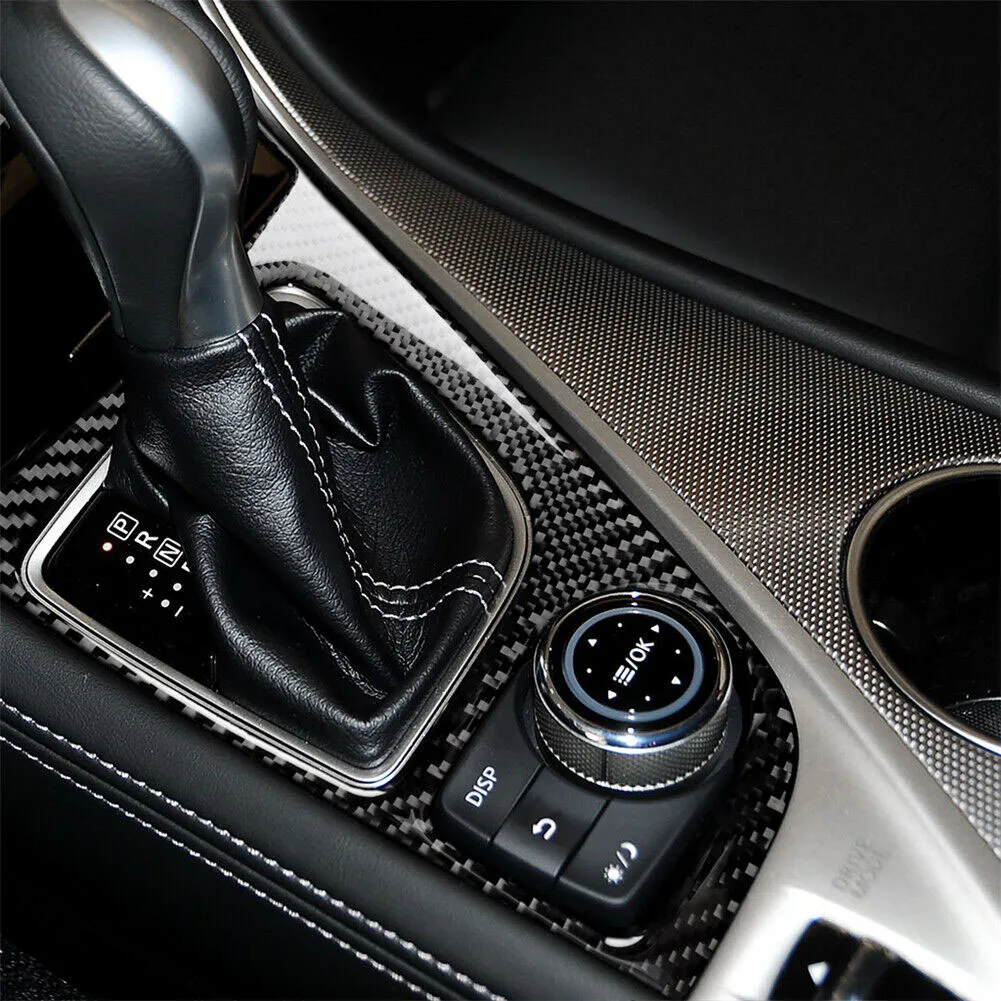 Carbon Fiber Interior Console Gear Shift Cover Trim For Infiniti Q50 Q60 2014-2019 Car Sticker Styling Accessories
Carbon Fiber Interior Console Gear Shift Cover Trim For Infiniti Q50 Q60 2014-2019 Car Sticker Styling Accessories