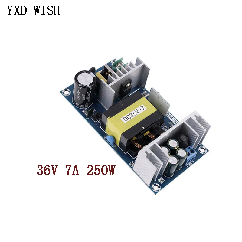 AC 100-240V To DC 36V 7A 250W Модуль блока питания 
AC 100-240V To DC 36V 7A 250W Модуль блока питания