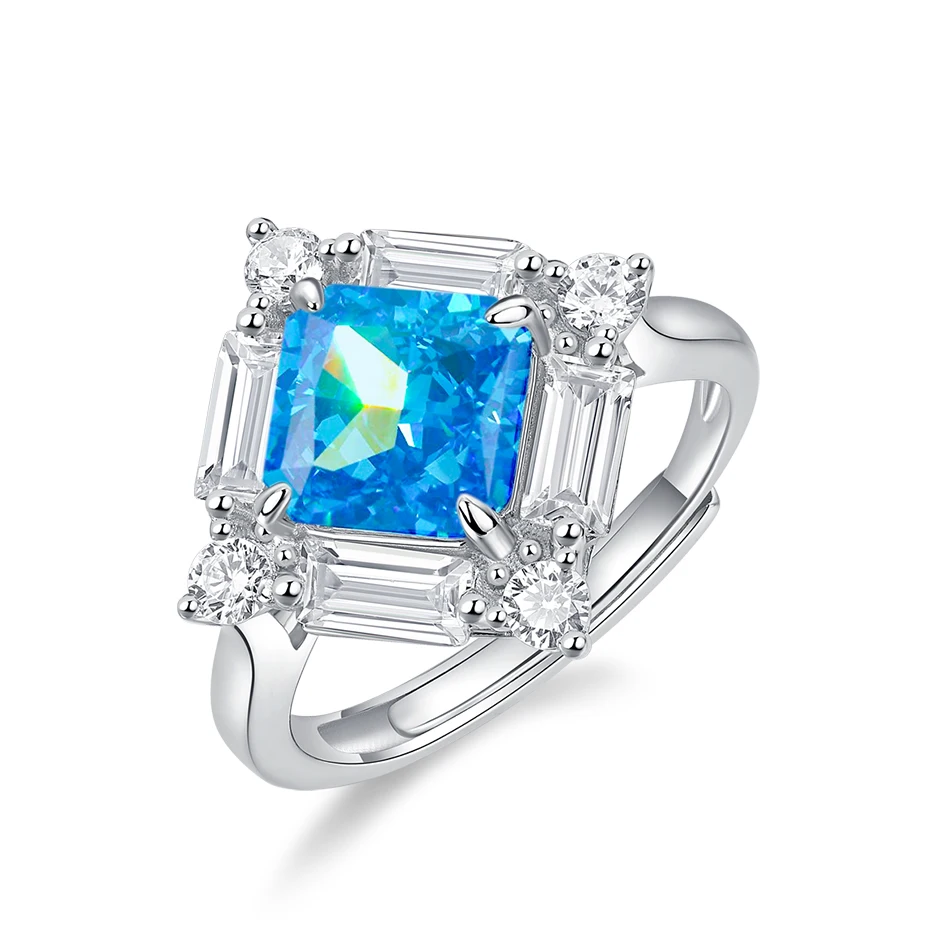 ALLNOEL, Стерлинговое Серебро 925 пробы, Сверкающий Розовый, синий, желтый драгоценный камень, 7*7 мм, высокоуглеродные кольца с бриллиантами, женс...
ALLNOEL, Стерлинговое Серебро 925 пробы, Сверкающий Розовый, синий, желтый драгоценный камень, 7*7 мм, высокоуглеродные кольца с бриллиантами, женс...