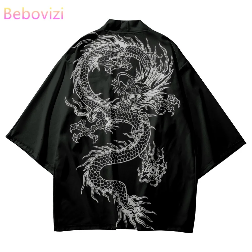 FashionChinese Dragon Print Traditional Kimono Men Women Black Loose Yukata Cardigan Cosplay Haori Japanese Samurai Asia Robe
FashionChinese Dragon Print Traditional Kimono Men Women Black Loose Yukata Cardigan Cosplay Haori Japanese Samurai Asia Robe