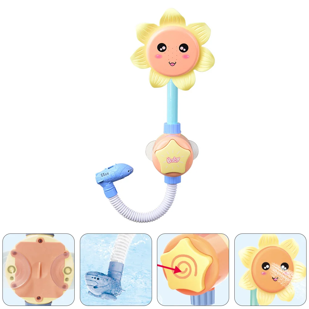 

Игрушки для ванны, игрушка для душа, Детская головка для воды, ванна для малышей, Подсолнух, Детская распылитель, спринклер с дождем, палочка ...