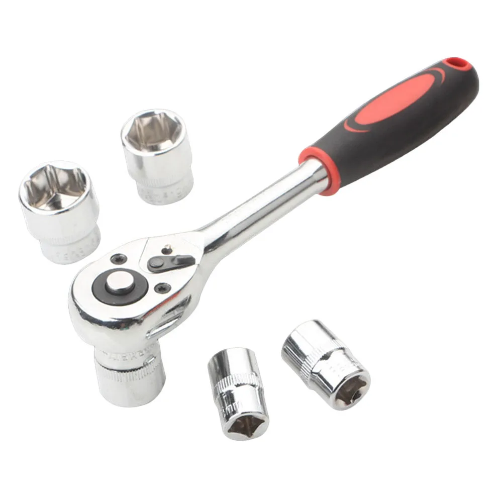 Common Sockets Ratchet Wrench Socket Wrench Set Workshop Equipment Wrenches 12Pcs 3/8 Inch Bicycle Car Spanner
Common Sockets Ratchet Wrench Socket Wrench Set Workshop Equipment Wrenches 12Pcs 3/8 Inch Bicycle Car Spanner