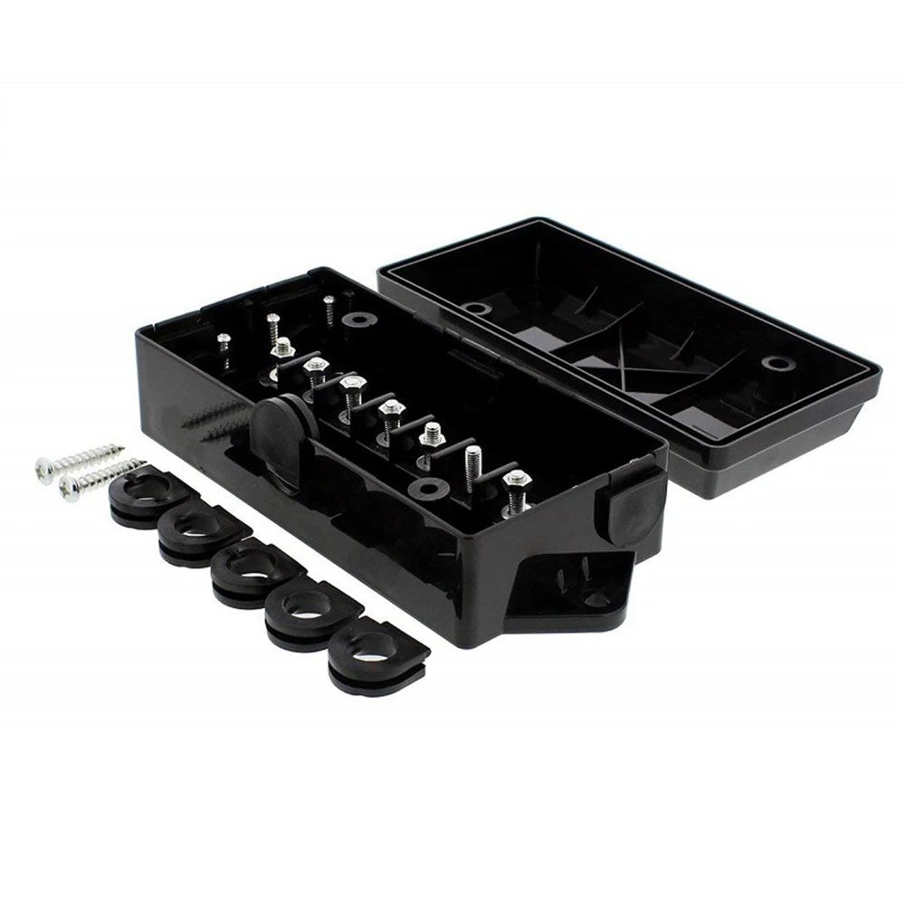Car Junction Box Cable Connection Kit Plastic& Metal Replacement Rubber Grommet Trailer Wire Connector Durable
Car Junction Box Cable Connection Kit Plastic& Metal Replacement Rubber Grommet Trailer Wire Connector Durable