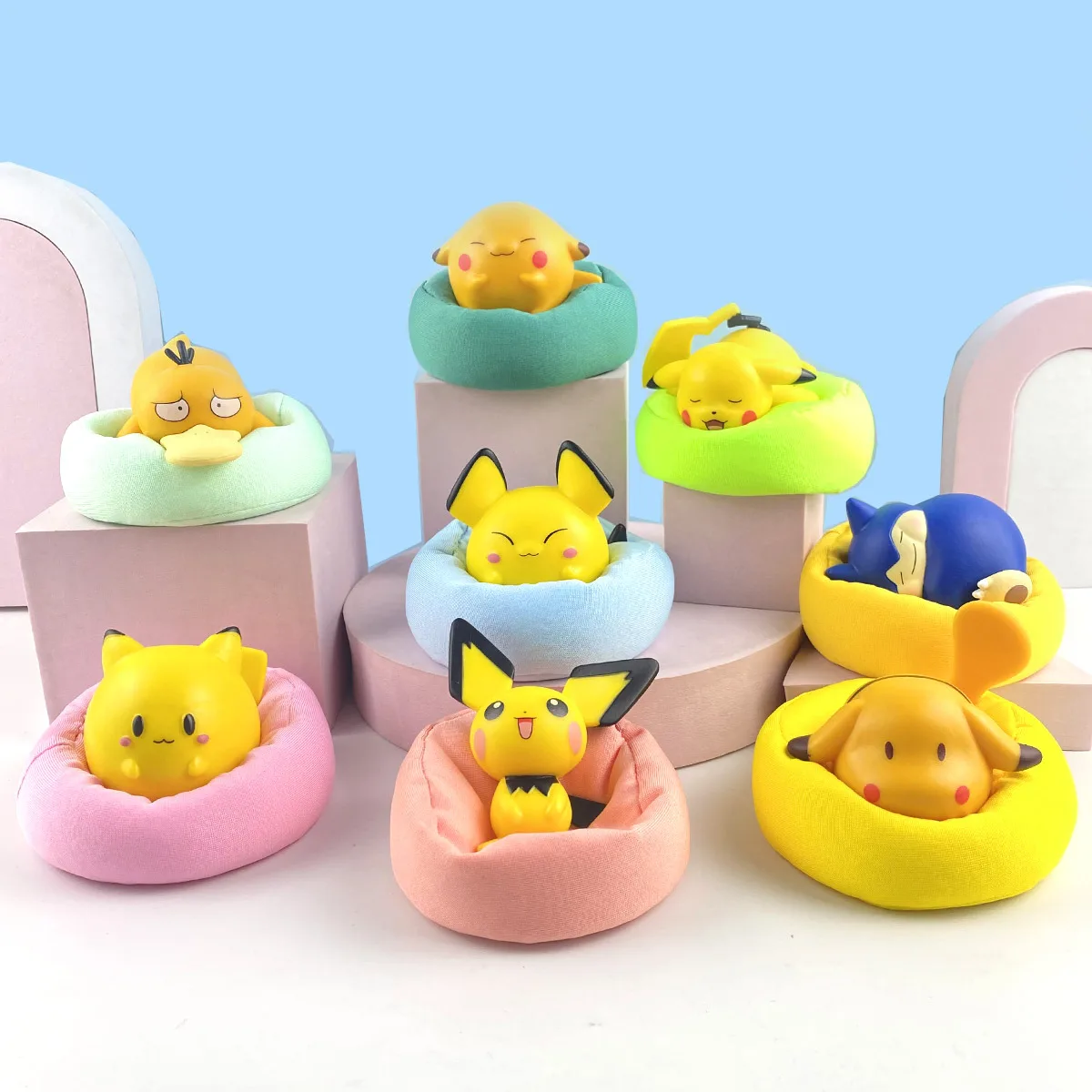8 Pcs/Set Pokemon 2 Second Sleeping Posed Figure Q Version 4-7cm Pikachu Psyduck Snorlax Kawaii Figurine Anime Dolls
8 Pcs/Set Pokemon 2 Second Sleeping Posed Figure Q Version 4-7cm Pikachu Psyduck Snorlax Kawaii Figurine Anime Dolls