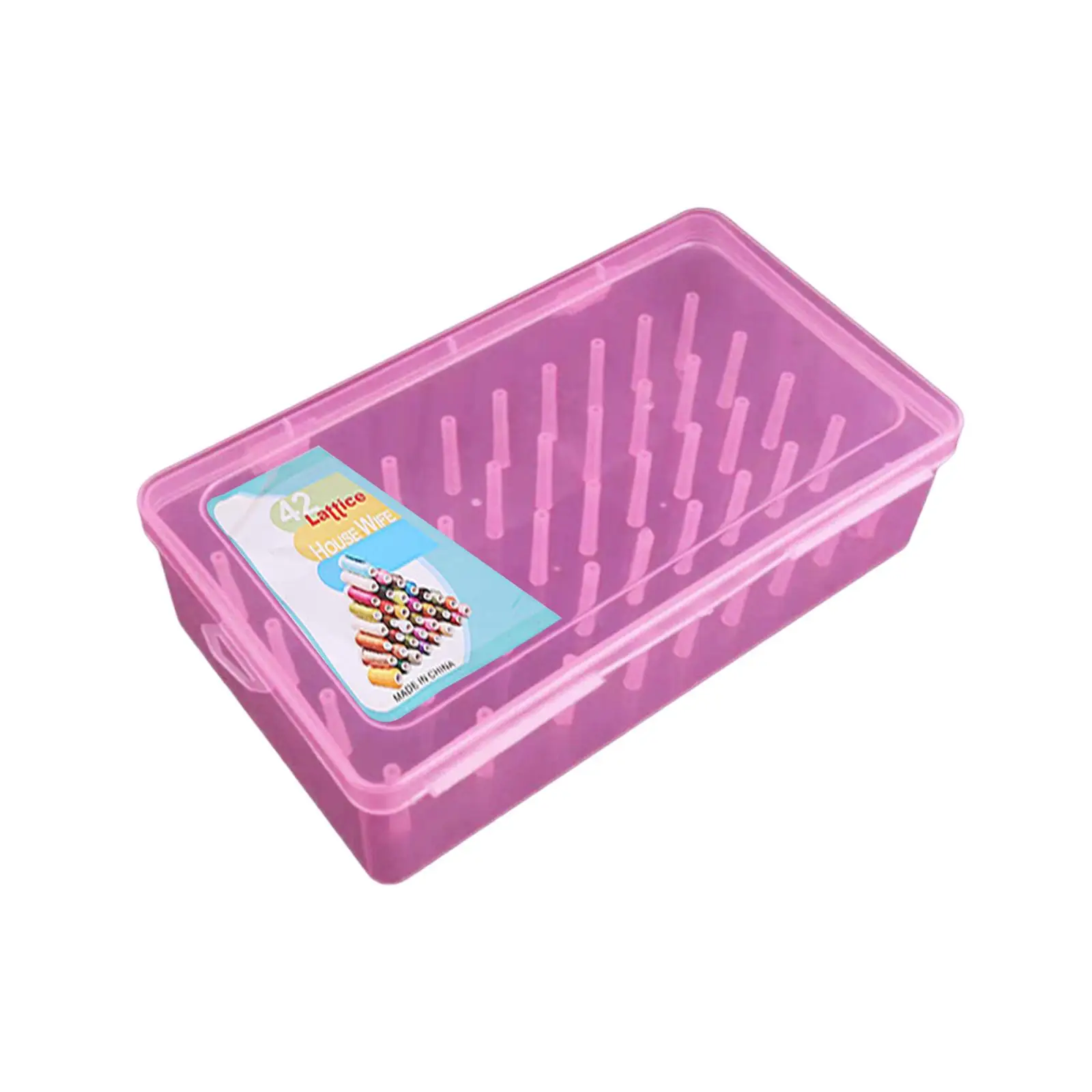 42 Axis Sewing Spool Suitcase Threads Organizer Container Transparent Bobbin Storage Spool Thread Rack Household Craft Axis Box
42 Axis Sewing Spool Suitcase Threads Organizer Container Transparent Bobbin Storage Spool Thread Rack Household Craft Axis Box