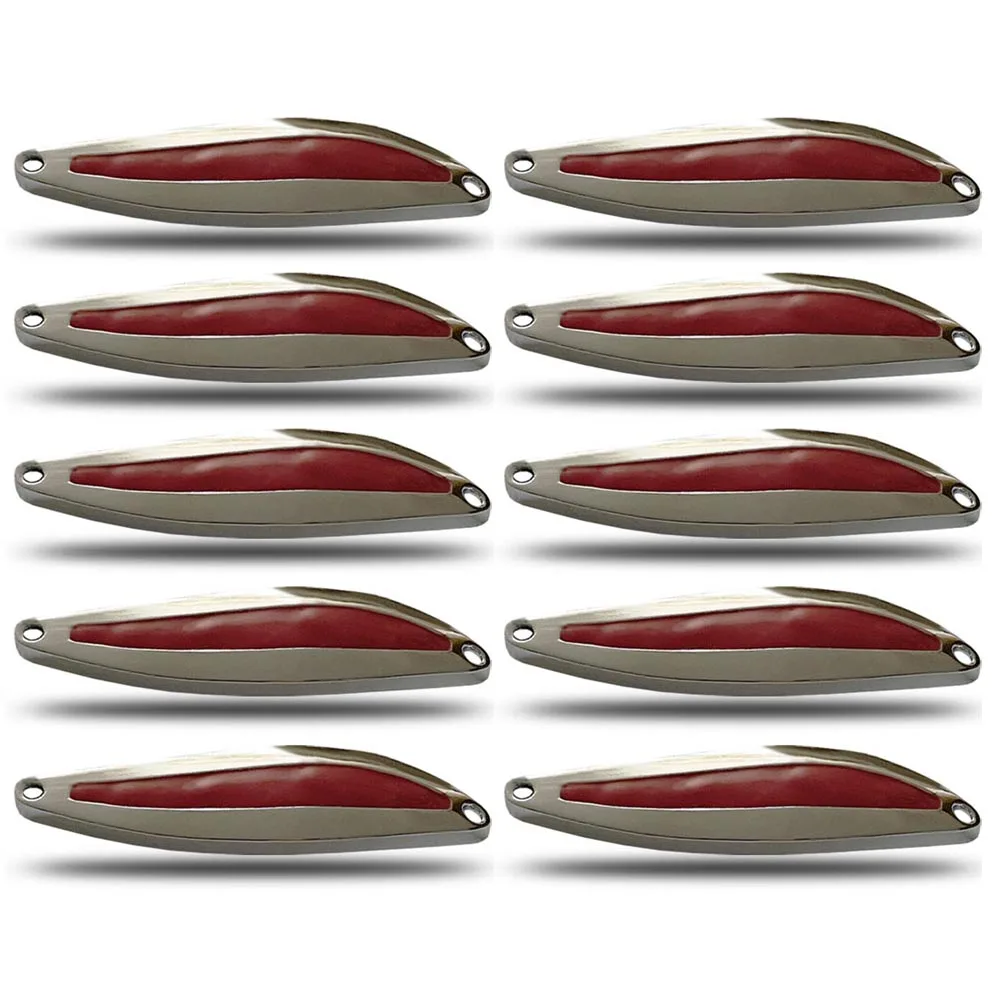 CF Lure Spoon Lure Metal Barracuda Bait 47mm 7g 8pcs Chrome Plating Freshwate Fishing Tackle
CF Lure Spoon Lure Metal Barracuda Bait 47mm 7g 8pcs Chrome Plating Freshwate Fishing Tackle