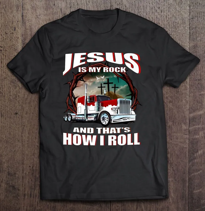 Jesus Is My Rock And Thats How I Roll Trucker Oversized T-Shirt Shirt Oversized T-Shirt Anime Manga Manga T Shirt Oversize Men
Jesus Is My Rock And Thats How I Roll Trucker Oversized T-Shirt Shirt Oversized T-Shirt Anime Manga Manga T Shirt Oversize Men