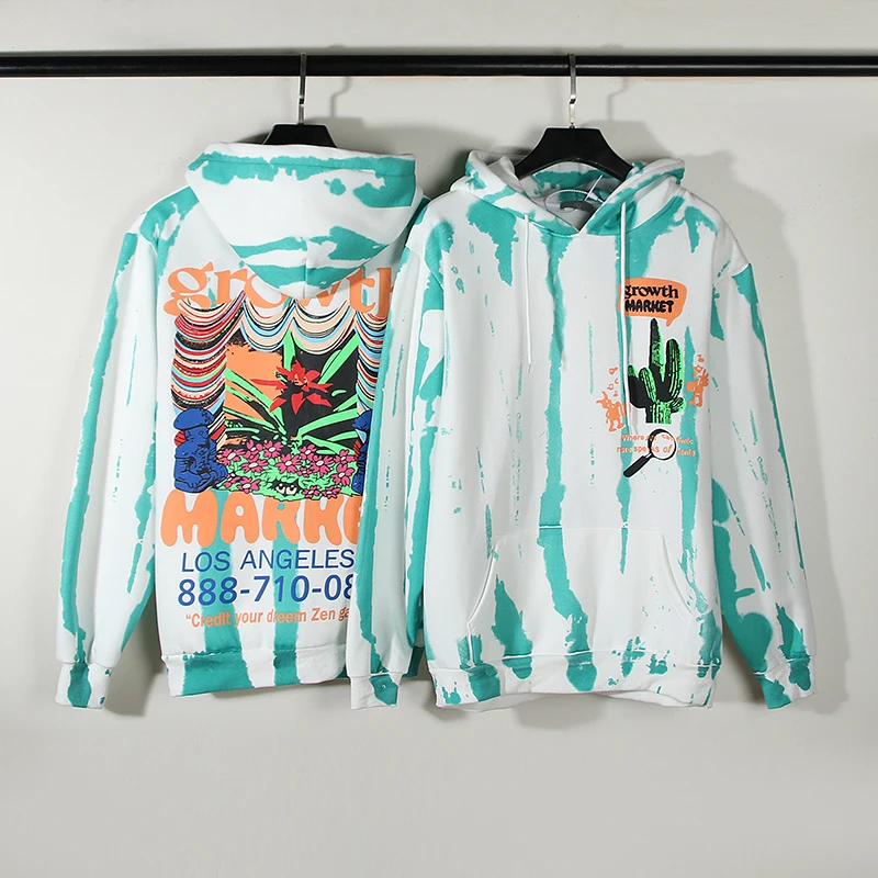 High Street Men Women Touring Music Festival American Hoodies Travis Scott Cactus Jack Market Cactus Tie Dye Sweatershirts
High Street Men Women Touring Music Festival American Hoodies Travis Scott Cactus Jack Market Cactus Tie Dye Sweatershirts