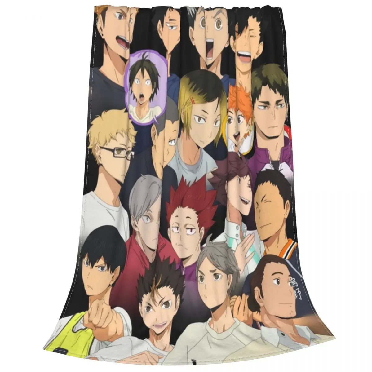Haikyuu Pattern Blanket Flannel Spring Autumn Kenma Oikawa Breathable Ultra Warm Blanket for Home Office Bedspread
Haikyuu Pattern Blanket Flannel Spring Autumn Kenma Oikawa Breathable Ultra Warm Blanket for Home Office Bedspread