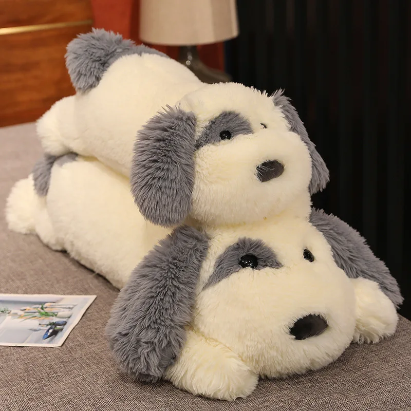 

Kawaii Lie Long Hair Dog Plush Toy Three Sizes Long Bed Pillow Sleeping Clamp Leg Pillow Reading Pillow Send Girls