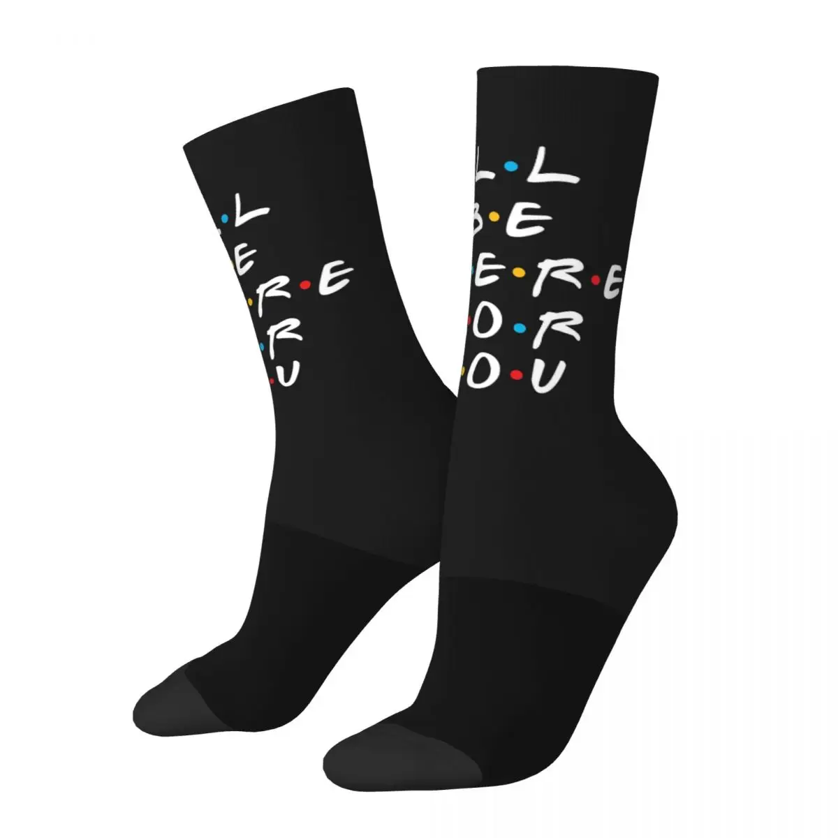 Retro Friends TV Show Sports Socks I Will Be There For You Polyester Long Socks for Unisex Sweat Absorbing 
Retro Friends TV Show Sports Socks I Will Be There For You Polyester Long Socks for Unisex Sweat Absorbing