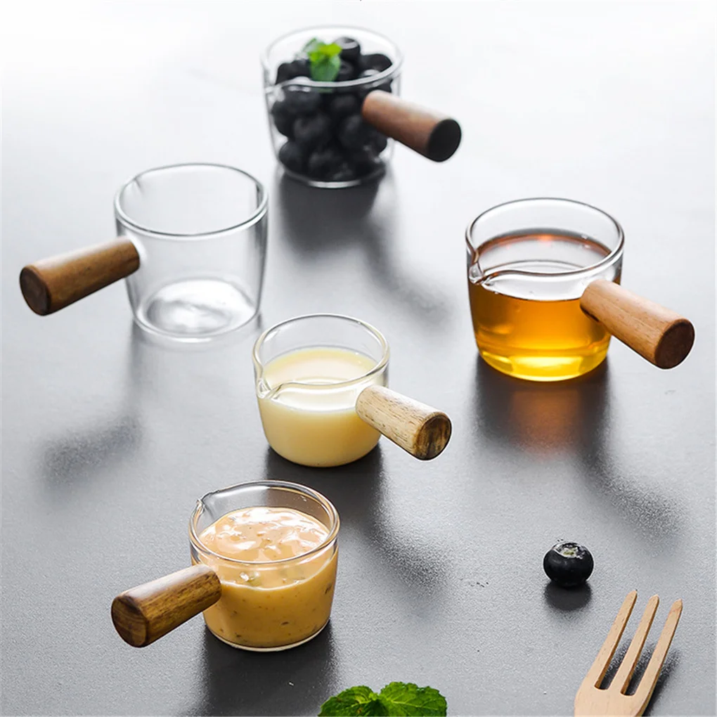 Coffee Pot Wooden Handle Glass Milk Teapot Mini Sauce Gravy Pan Seasoning Oil Saucer Home Hotel Kitchen Tableware
Coffee Pot Wooden Handle Glass Milk Teapot Mini Sauce Gravy Pan Seasoning Oil Saucer Home Hotel Kitchen Tableware