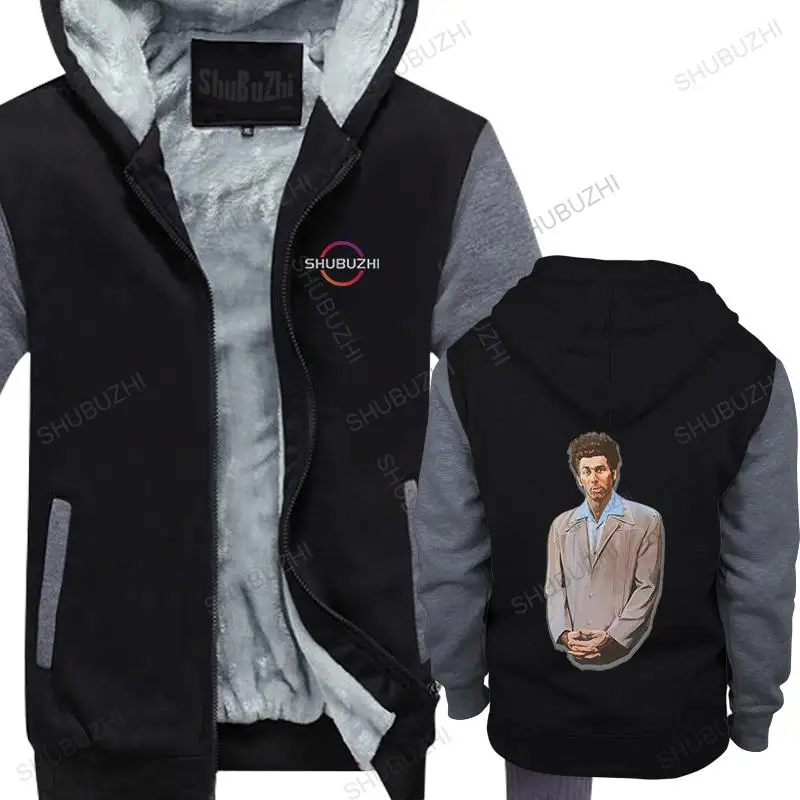 Men streetwear black hooded zipper winter coat Stylish Kramer painting from Seinfeld Mens man outwear fall sweatshirt oversized
Men streetwear black hooded zipper winter coat Stylish Kramer painting from Seinfeld Mens man outwear fall sweatshirt oversized