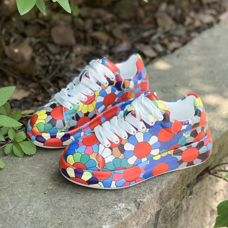 2023 Hot Sale Shoes for Women Lace Up Women's Vulcanize Shoes Autumn Round Toe Mixed Colors Shoes Ladies Platform Sneakers
2023 Hot Sale Shoes for Women Lace Up Women's Vulcanize Shoes Autumn Round Toe Mixed Colors Shoes Ladies Platform Sneakers