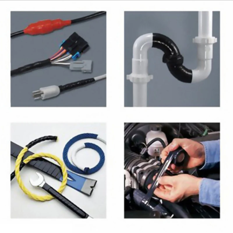 Strong Rubberized Sealant Bonding Repair Waterproof 2.5x150CM Keep It On Board Vehicles & Equipment For Emergency Hose Repair
Strong Rubberized Sealant Bonding Repair Waterproof 2.5x150CM Keep It On Board Vehicles & Equipment For Emergency Hose Repair