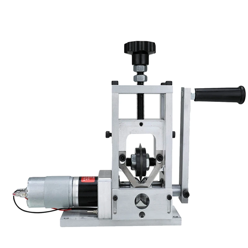 Automatic Electric Peeling Machine Manual Wire Stripping Hand Crank Stripper Scrap Copper Wire Cable With 1 Blade
Automatic Electric Peeling Machine Manual Wire Stripping Hand Crank Stripper Scrap Copper Wire Cable With 1 Blade