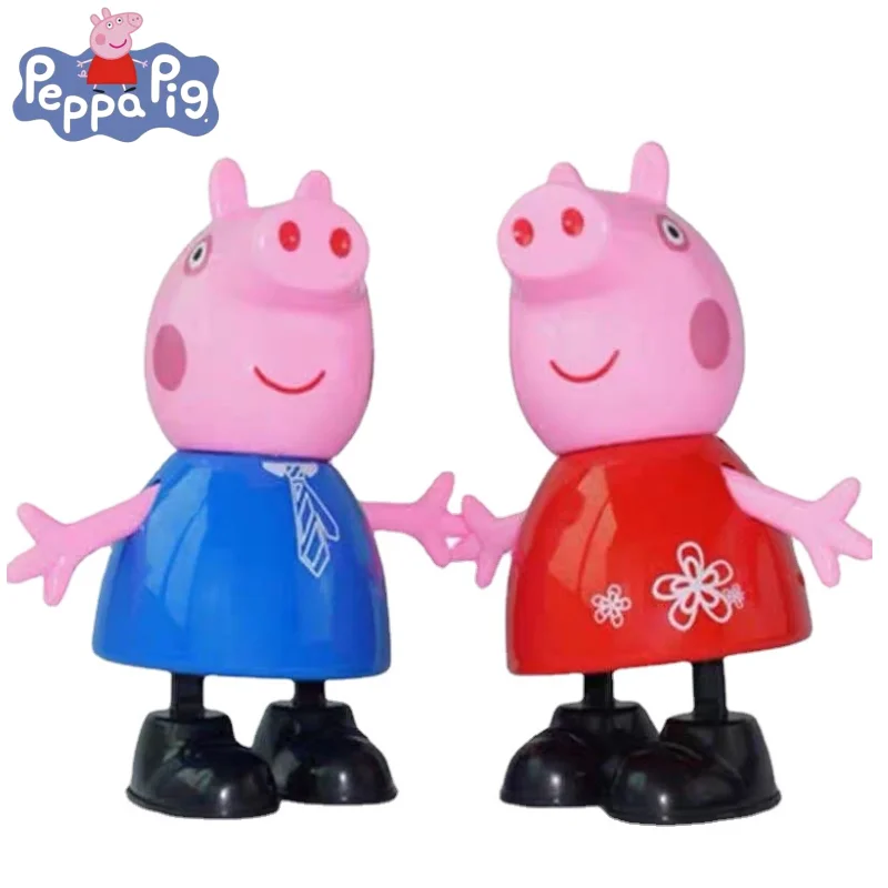 

Peppa Pig Sister Series Page George Animation Cartoon Electric Robot Children's Toys Sing with Lights Music Dancing Smart Toys