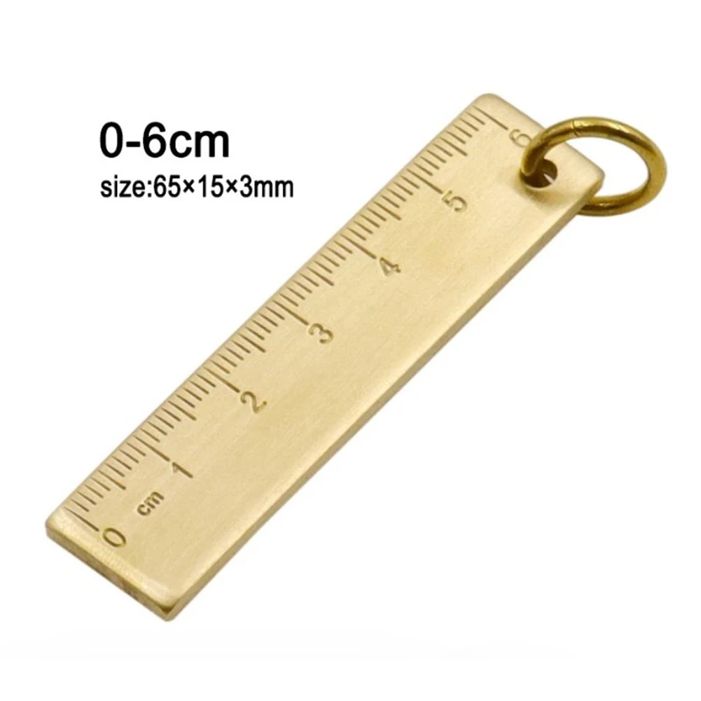 Measuring Tool Ruler 6cm Brass Copper Craft Gift Hardware Key Pendant Measuring Tool Number Plate Straight Ruler
Measuring Tool Ruler 6cm Brass Copper Craft Gift Hardware Key Pendant Measuring Tool Number Plate Straight Ruler