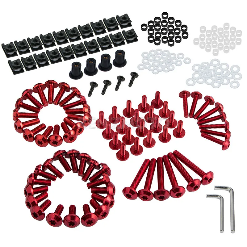 CNC Motorcycle Fairing Bolt Kit 5mm Nuts Kit For Benelli Trk502 XMAX 300 CBR650F zzr 140 ER6N
CNC Motorcycle Fairing Bolt Kit 5mm Nuts Kit For Benelli Trk502 XMAX 300 CBR650F zzr 140 ER6N
