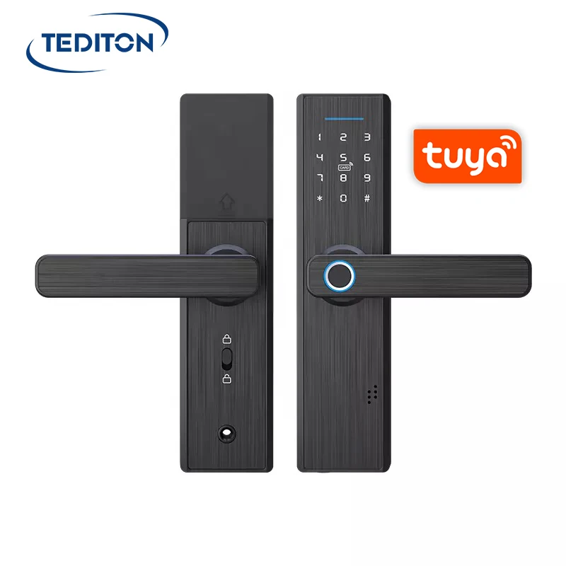 WiFi Biometric Fingerprint Digital Keyless cerradura fechadura Entry tuya smart door lock
WiFi Biometric Fingerprint Digital Keyless cerradura fechadura Entry tuya smart door lock