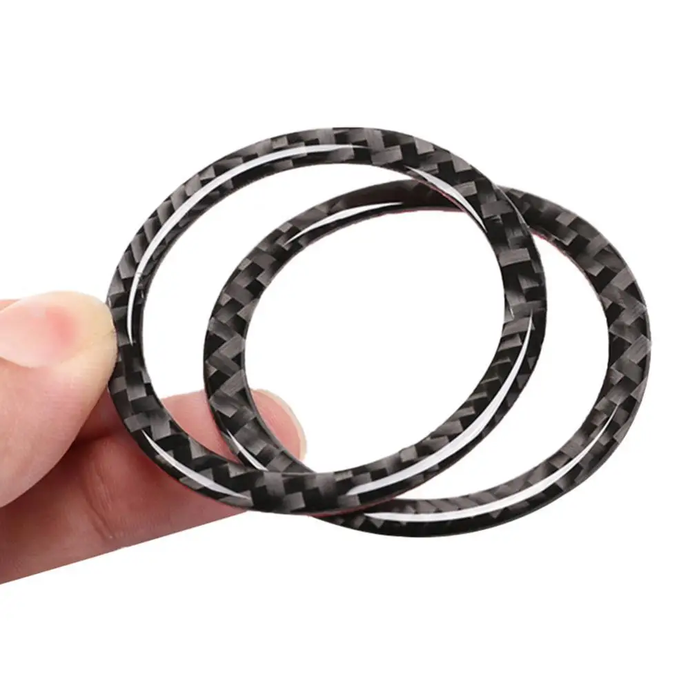 Carbon Fiber Accessory 2Pcs Stickers Wear-resistant Car Air Vent Decals Auto Accessory
Carbon Fiber Accessory 2Pcs Stickers Wear-resistant Car Air Vent Decals Auto Accessory