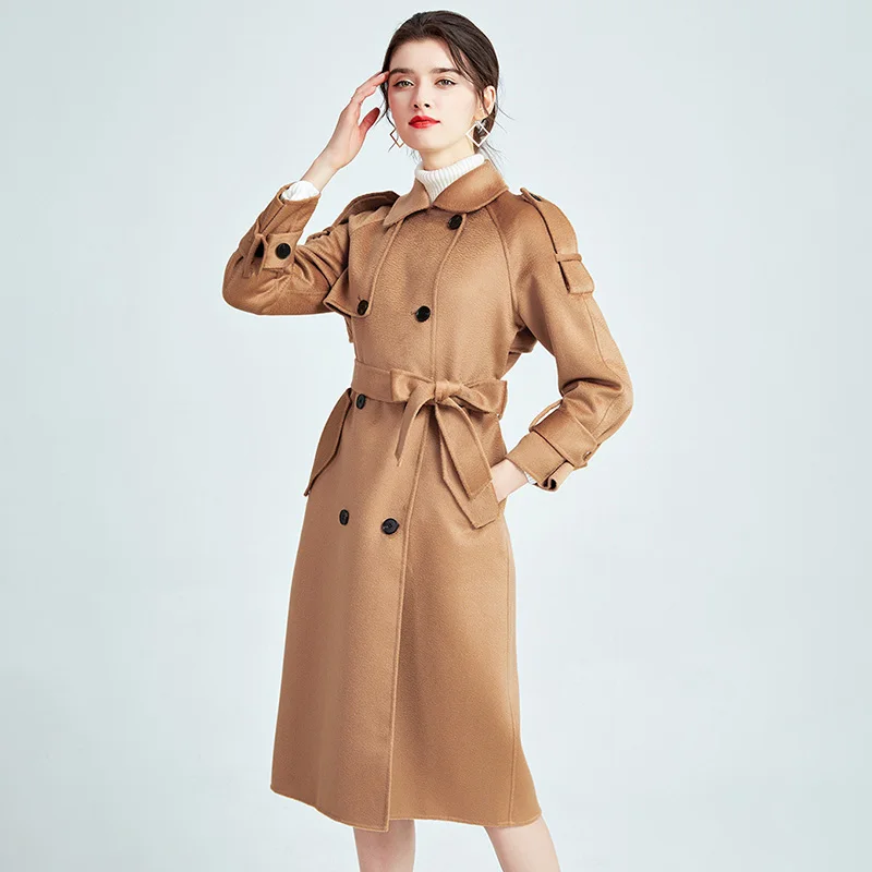 Женское шерстяное пальто, длинное кашемировое пальто в уличном стиле, Осень-зима, S4044 
Женское шерстяное пальто, длинное кашемировое пальто в уличном стиле, Осень-зима, S4044