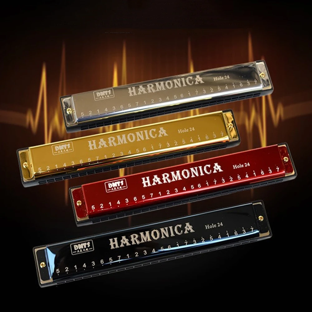 24 Holes Key Of C Blues Tremolo Harmonica Mouth Metal Organ Beginners Kids Educational Gifts Harp Harmonium Blues Clues Gifts
24 Holes Key Of C Blues Tremolo Harmonica Mouth Metal Organ Beginners Kids Educational Gifts Harp Harmonium Blues Clues Gifts