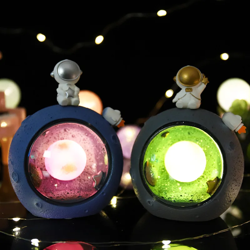 Table Decoration Lamp Creative Crafts Moonscape Astronauts Lunar Surface Moon Night Light For Desktop Ornament
Table Decoration Lamp Creative Crafts Moonscape Astronauts Lunar Surface Moon Night Light For Desktop Ornament