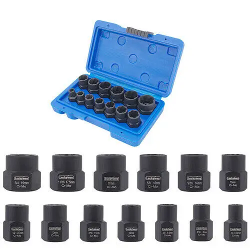 13pcs Bolt Nut Removal Extractor Socket Set Bolt Extractor Tool with Case Metric and SAE bolt bolt bolt bolt bolt bolt bolt
13pcs Bolt Nut Removal Extractor Socket Set Bolt Extractor Tool with Case Metric and SAE bolt bolt bolt bolt bolt bolt bolt