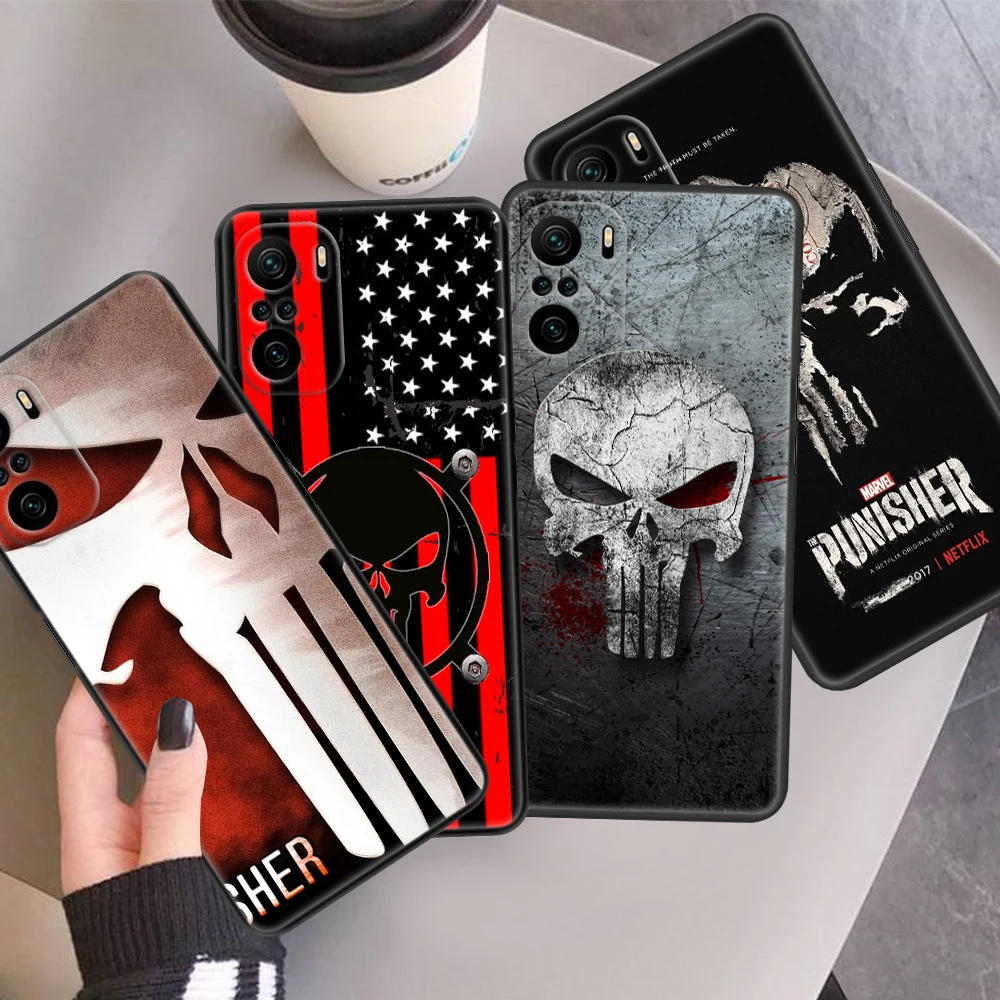 Marvel Superhero Punisher Phone Case For Xiaomi Redmi Note 12 11E 11S 11 11T 10 10S 9 9T 9S 8 8T Pro Plus 5G 7 5 Black
Marvel Superhero Punisher Phone Case For Xiaomi Redmi Note 12 11E 11S 11 11T 10 10S 9 9T 9S 8 8T Pro Plus 5G 7 5 Black