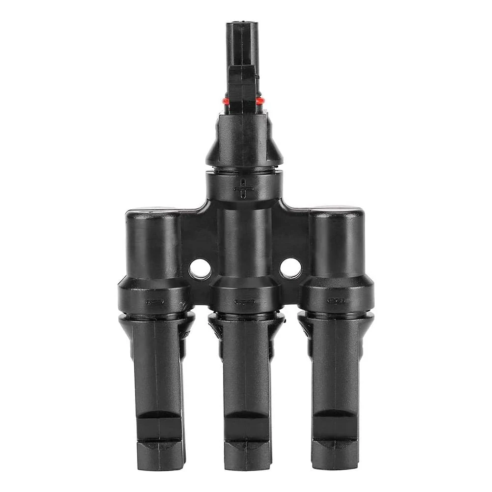 Coupler Cable Connectors Fuse Holder PV Cable 1 Pair 3 In 1 3 To 1 T Branch Solar Panels Splitter Three-in-one
Coupler Cable Connectors Fuse Holder PV Cable 1 Pair 3 In 1 3 To 1 T Branch Solar Panels Splitter Three-in-one