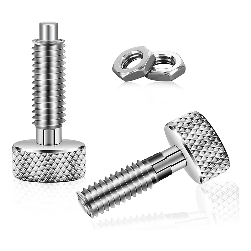 2 Pcs Hand Retractable Spring Plunger Stainless Steel Lock Out M6 Type Quick Release Pins For Rolling Toolbox Packout
2 Pcs Hand Retractable Spring Plunger Stainless Steel Lock Out M6 Type Quick Release Pins For Rolling Toolbox Packout