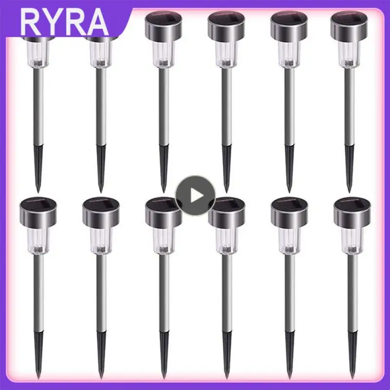 Decorative Light 1/12 Waterproof Standard Lamp Stainless Steel Durable Solar Lawn Light Outdoor Lighting Garden Lamp Universal
Decorative Light 1/12 Waterproof Standard Lamp Stainless Steel Durable Solar Lawn Light Outdoor Lighting Garden Lamp Universal