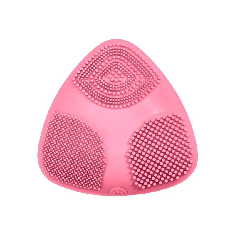 

True Glow by SKINPOD Silicone Cleansing Facial Brush, SF1PNK