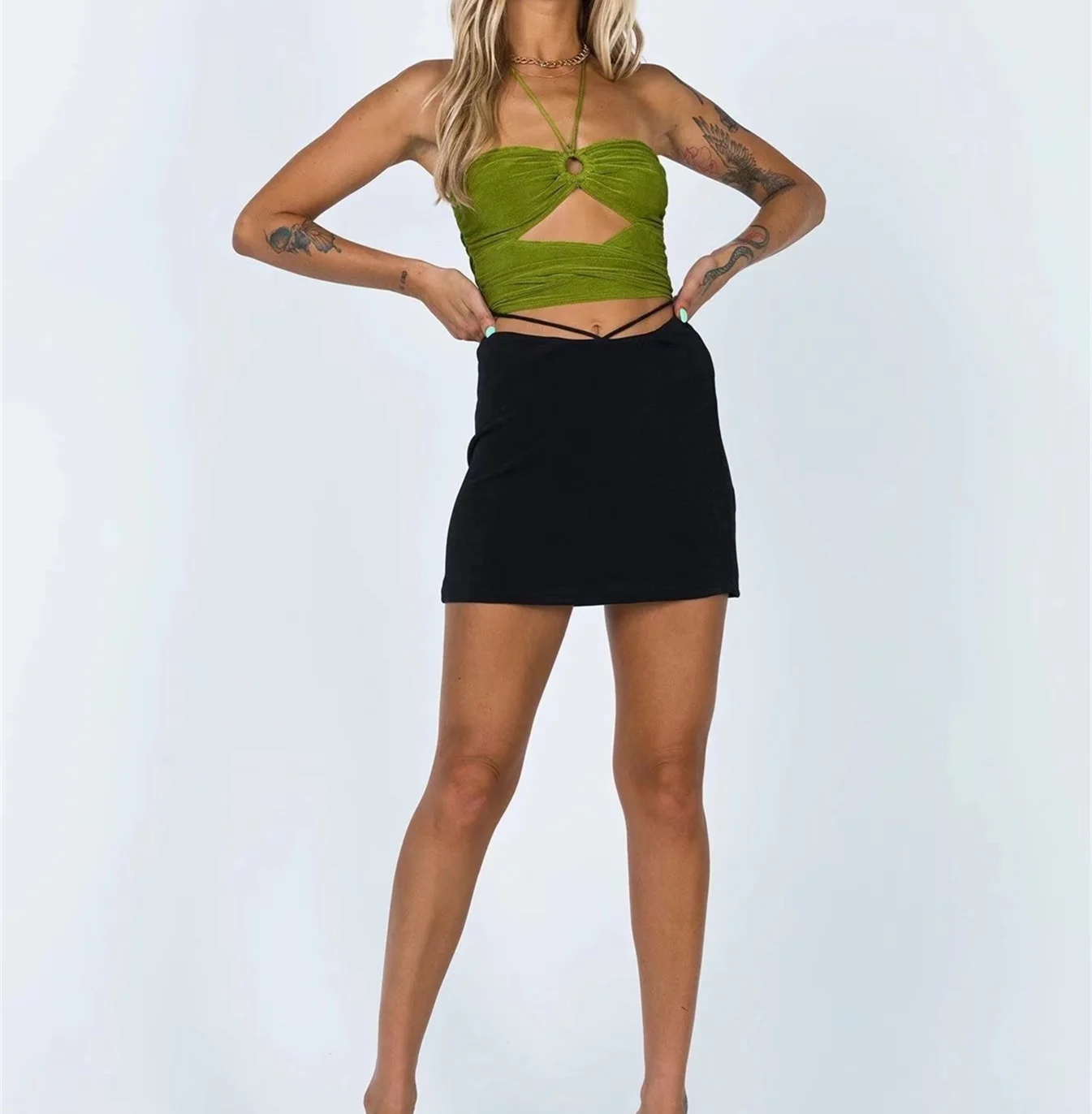 2022 Women Summer Halter Neck Vest Hollow Out Bow Tops Party Club Sexy Backless Shirt
2022 Women Summer Halter Neck Vest Hollow Out Bow Tops Party Club Sexy Backless Shirt