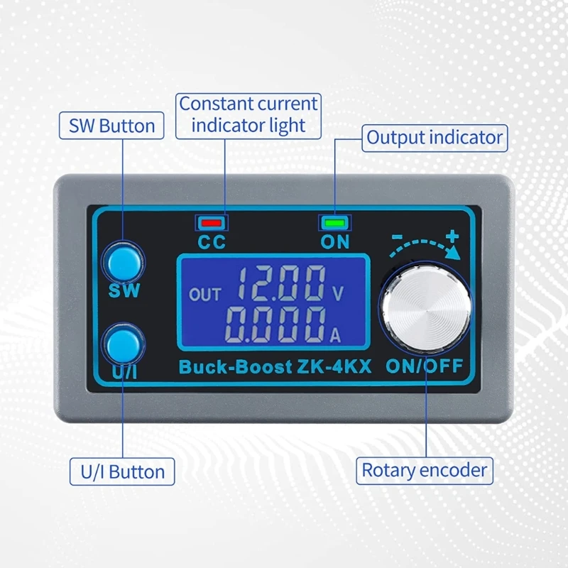 

Adjustable Regulated Power Supply CC-CV 0.5-30V 4A 5V 6V 12V 24V Power Module for Laboratory Variable Voltage Regulator