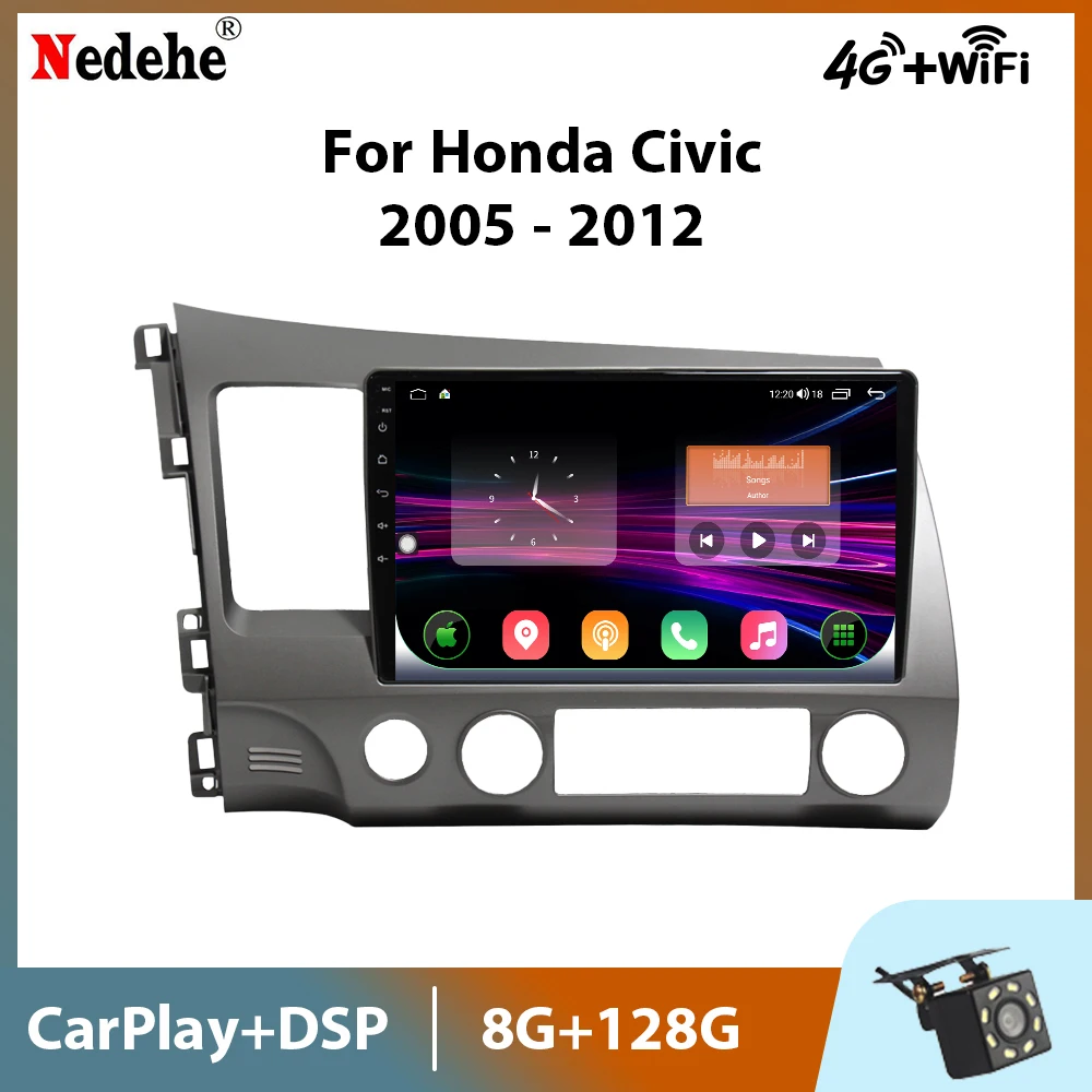 Автомобильный радиоприемник 10 дюймов Android 11 для Honda CIVIC 2006-2011 мультимедийный видеоплеер Авто Стерео GPS 2 Din Carplay DSP OLED экран DVD
Автомобильный радиоприемник 10 дюймов Android 11 для Honda CIVIC 2006-2011 мультимедийный видеоплеер Авто Стерео GPS 2 Din Carplay DSP OLED экран DVD