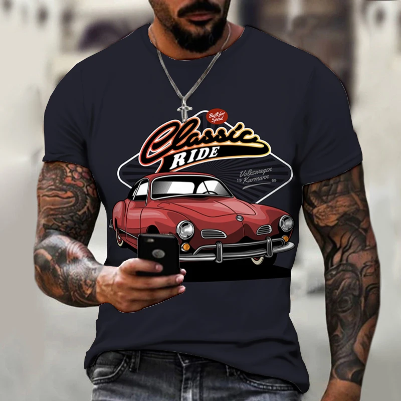 Vintage Car Street Racing Harajuku 2023 O Neck Men's Short Sleeve 3D Print T-shirt Men's Super Top Casual Loose Men's
Vintage Car Street Racing Harajuku 2023 O Neck Men's Short Sleeve 3D Print T-shirt Men's Super Top Casual Loose Men's