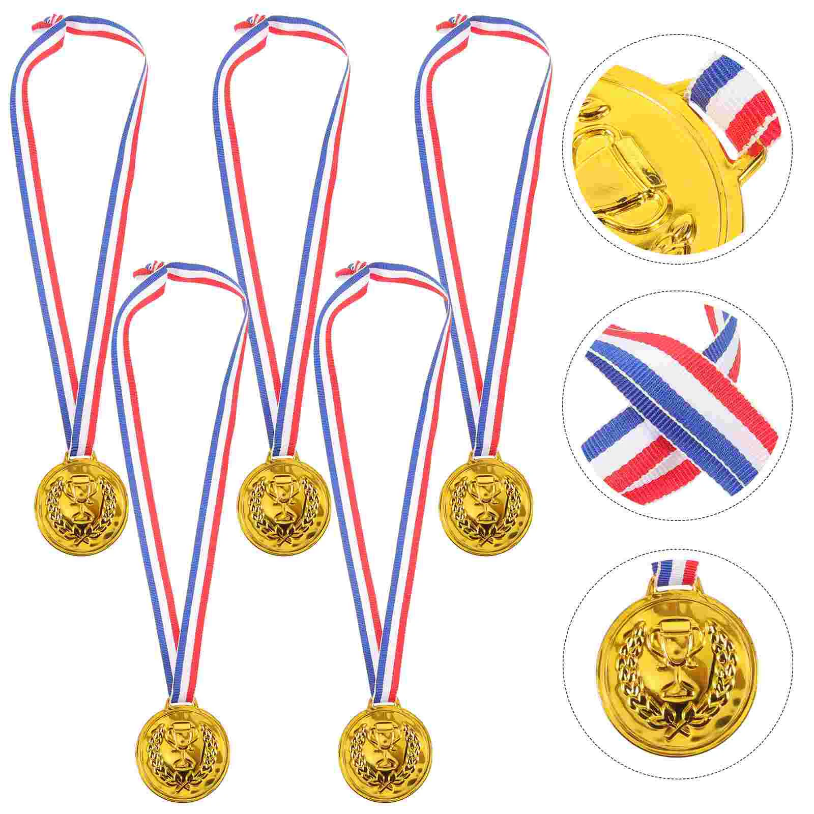 5 Pcs Encouragement Medals Sports Kids Kid Toys Gold Decor Children Small Decorative Award Decorate Contest Reward
5 Pcs Encouragement Medals Sports Kids Kid Toys Gold Decor Children Small Decorative Award Decorate Contest Reward