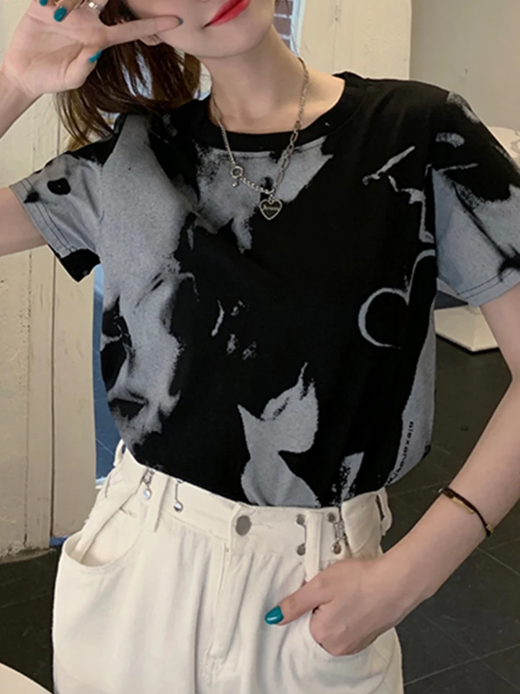 2023 Summer Women's T-shirt Fashion Urban Leisure Short Daisy Exposed Navel Short Sleeve T- Shirt
2023 Summer Women's T-shirt Fashion Urban Leisure Short Daisy Exposed Navel Short Sleeve T- Shirt