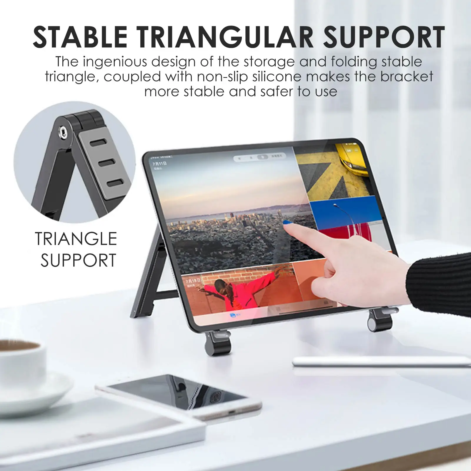 Adjustable Laptop Stand Holder Portable Support Base Notebook Stand For Macbook Pro forHuawei Lapdesk Cooling Bracket Riser
Adjustable Laptop Stand Holder Portable Support Base Notebook Stand For Macbook Pro forHuawei Lapdesk Cooling Bracket Riser