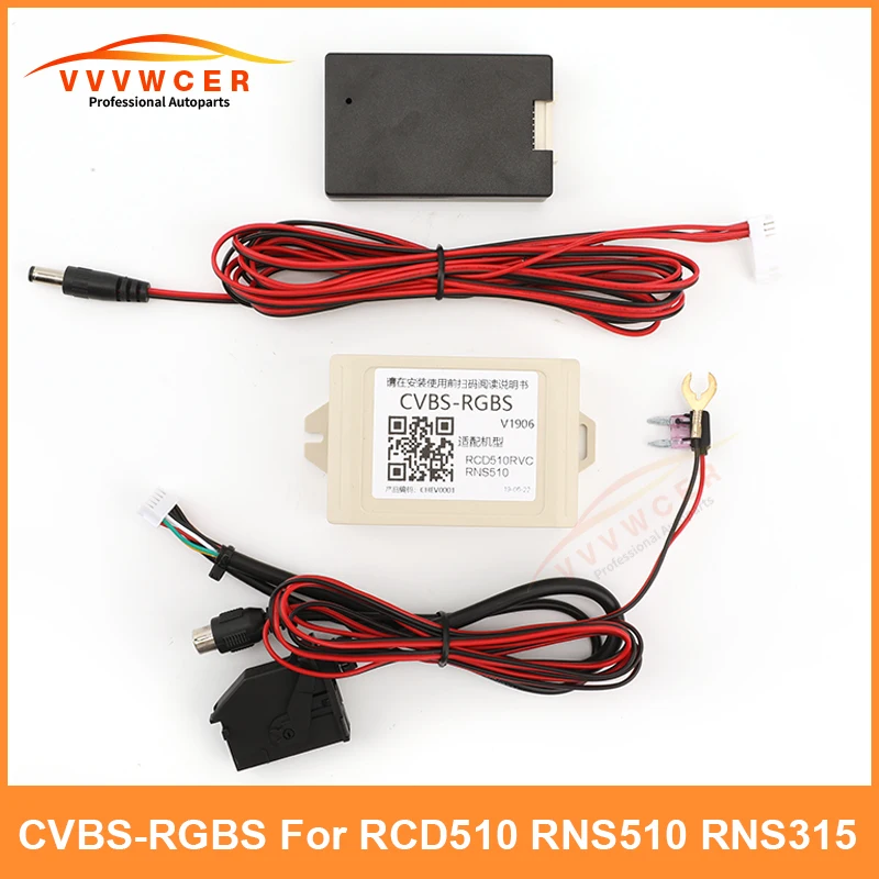 Car Backup Camera Rearview RGB To AV Converter Adapter Rear View Camera CVBS-RGB Converter Box For VW Volkswagen RNS510 RCD510
Car Backup Camera Rearview RGB To AV Converter Adapter Rear View Camera CVBS-RGB Converter Box For VW Volkswagen RNS510 RCD510