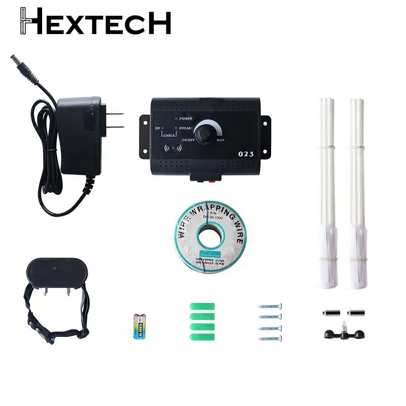 Safety Pet Dog Electric Fence With Waterproof Dog Electronic Training Collar Buried Electric Dog Fence Containment System 
Safety Pet Dog Electric Fence With Waterproof Dog Electronic Training Collar Buried Electric Dog Fence Containment System