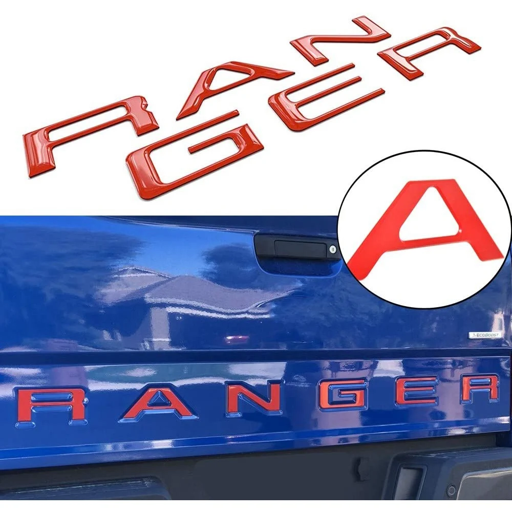 Вставные буквы для задней двери для Ford Ranger 2019 2020, 3D приподнятые буквы и наклейки, эмблемы задней двери
Вставные буквы для задней двери для Ford Ranger 2019 2020, 3D приподнятые буквы и наклейки, эмблемы задней двери