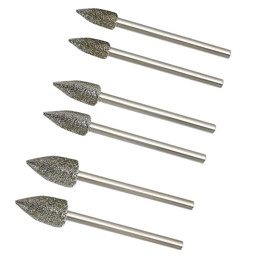 2pcs 3mm Shank Electroplating Diamond Drill Grinding Bit For Grinding Engraving Jade Ceramic Glass Cemented Carbide Machinery
2pcs 3mm Shank Electroplating Diamond Drill Grinding Bit For Grinding Engraving Jade Ceramic Glass Cemented Carbide Machinery