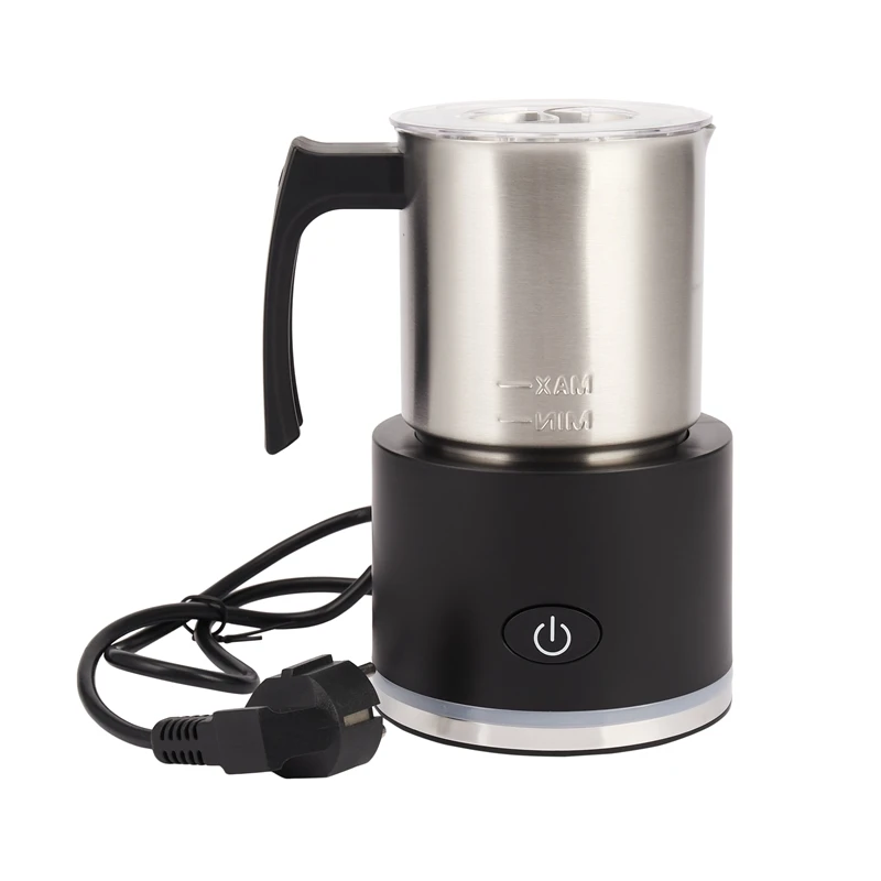 Milk Frother, Electric Milk Frother And Steamer, Large Capacity Automatic Foam Maker For Hot & Cold Milk Foam, Stainless Steel C
Milk Frother, Electric Milk Frother And Steamer, Large Capacity Automatic Foam Maker For Hot & Cold Milk Foam, Stainless Steel C