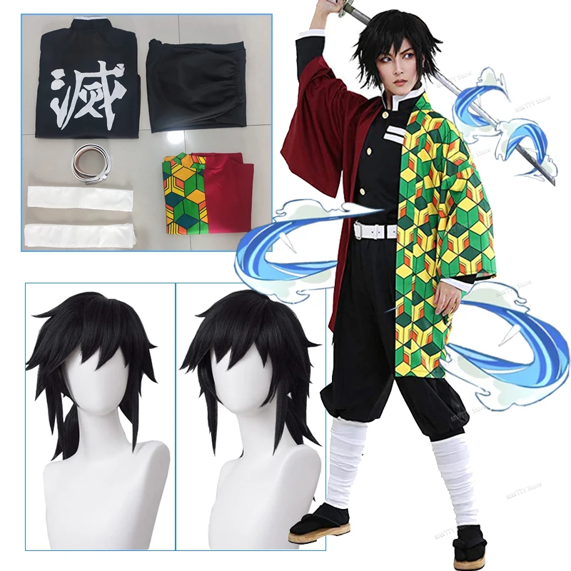 Tomioka Giyuu Cosplay Anime Demon Slayer Tomioka Giyuu Cosplay Costume Kimetsu No Yaiba Cosplay Suit Uniform Wig Aldult Child
Tomioka Giyuu Cosplay Anime Demon Slayer Tomioka Giyuu Cosplay Costume Kimetsu No Yaiba Cosplay Suit Uniform Wig Aldult Child